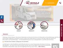 Tablet Screenshot of mc-schulz.com